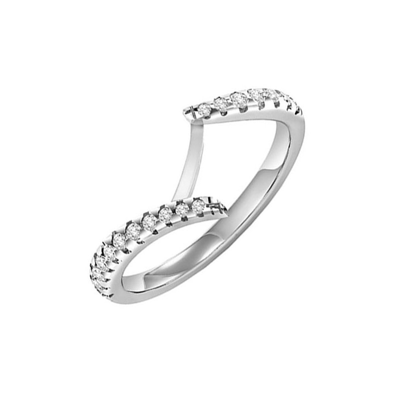 thumbnail image 2 of MINDDHA 14K Gold/White Gold Plated Infinity Eternity Band   Cubic Zirconia Ring For Weddingsilver Rings Gold Rings For Women   2mm Band Size 4 12 14188052 2 of 11