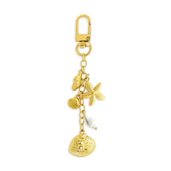 Sea Life and Gemstones Charm Keychain Z124-LN5706_2