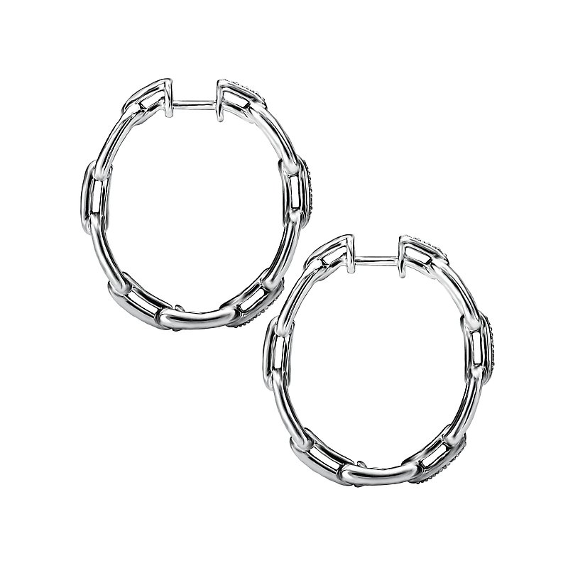 新品未使用！！Round Hoop Pierce (Silver925) Amazon.com: 925 Sterling Silver Hoop Earrings - 25 mm (0.98
