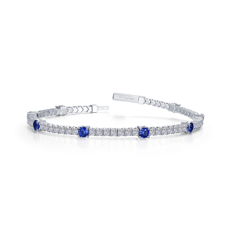 【HYERES LOR】25SS★ Essence SL 4 Prong Tennis Bracelet 3mm LaFonn 3.25 CTW Station Flexible Tennis Bracelet B0196CSP68