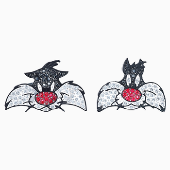 Swarovski LOONEY TUNES BUGS BUNNY TIE good PIN SET & TWEETY PIN SET