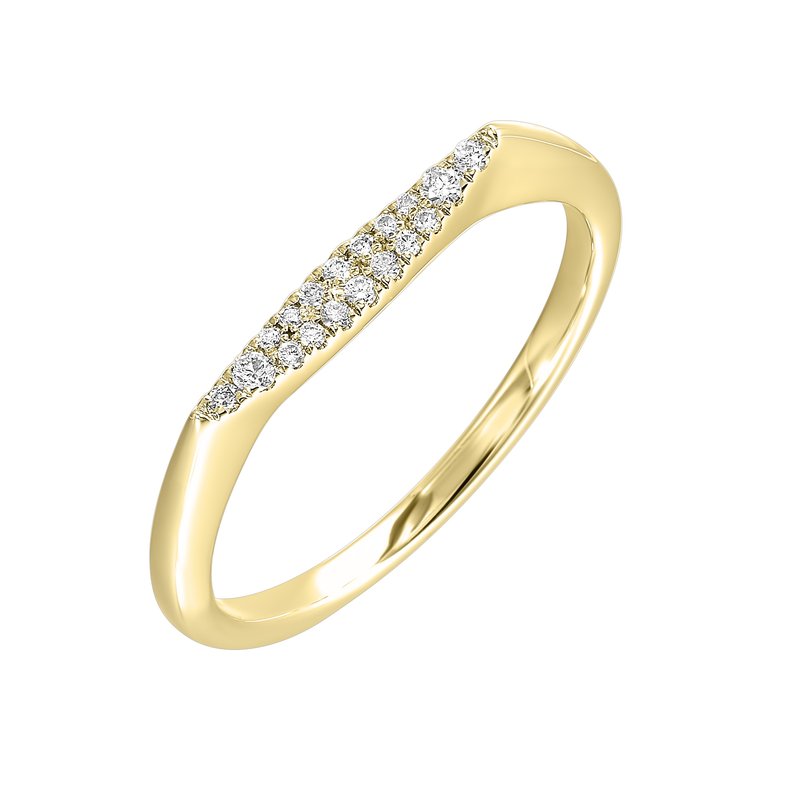 Gems One 14Kt Yellow Gold Diamond 1/12Ctw Ring RG103011-4YC
