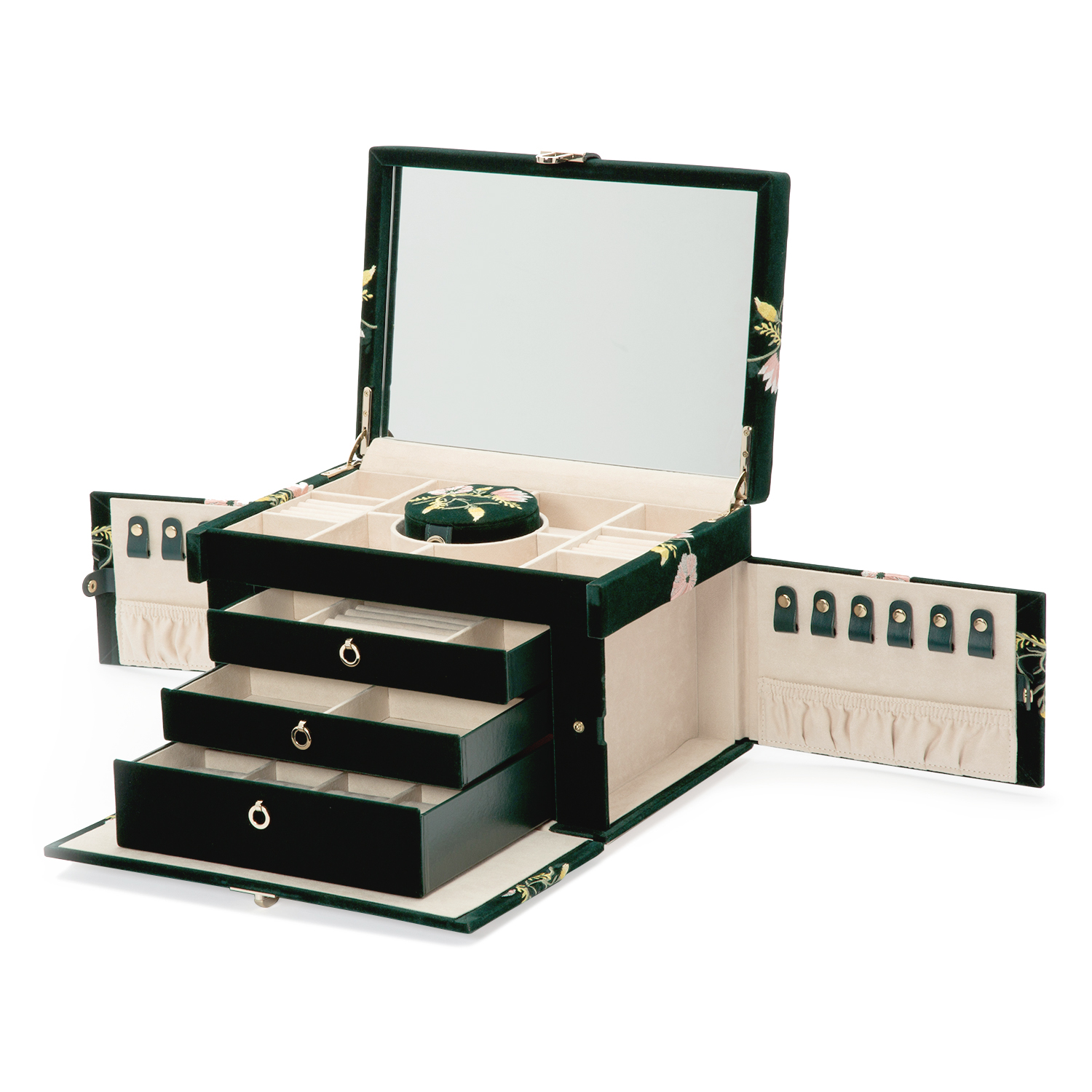 WOLF Zoe Large Jewelry Box 393012 - Beré Jewelers