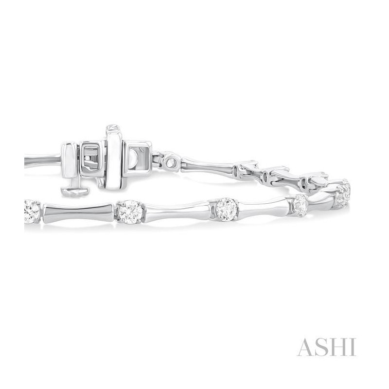ASHI Diamond Fashion Bamboo Bracelet 70741JNFGWG - Nyman