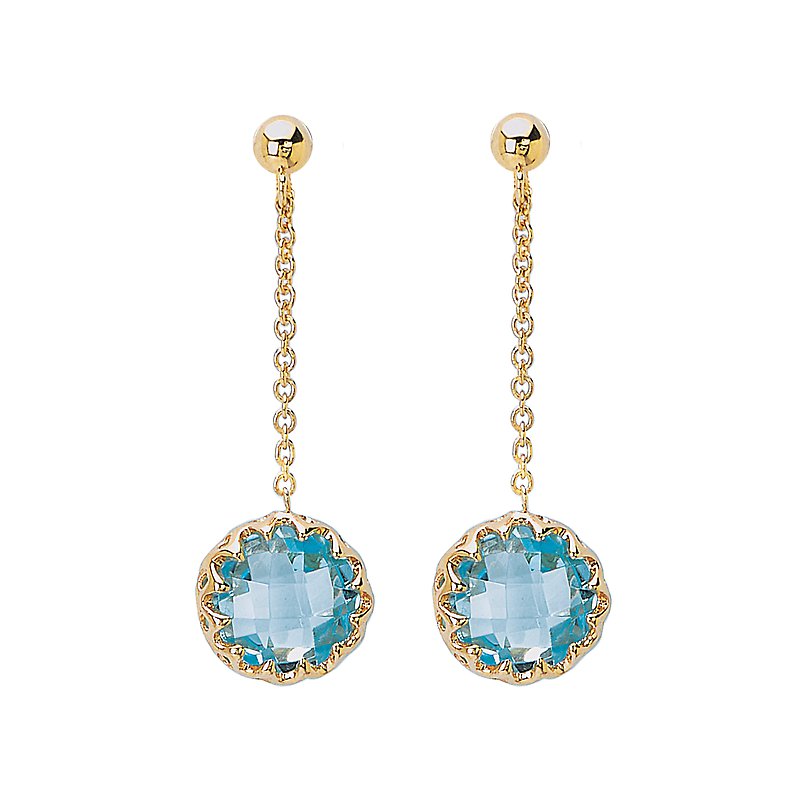 Tess of The D'urbervilles Blue Topaz outlet Earrings