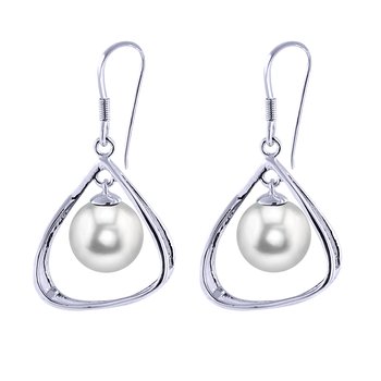 Imperial Pearl Sterling Silver Freshwater Pearl Earring