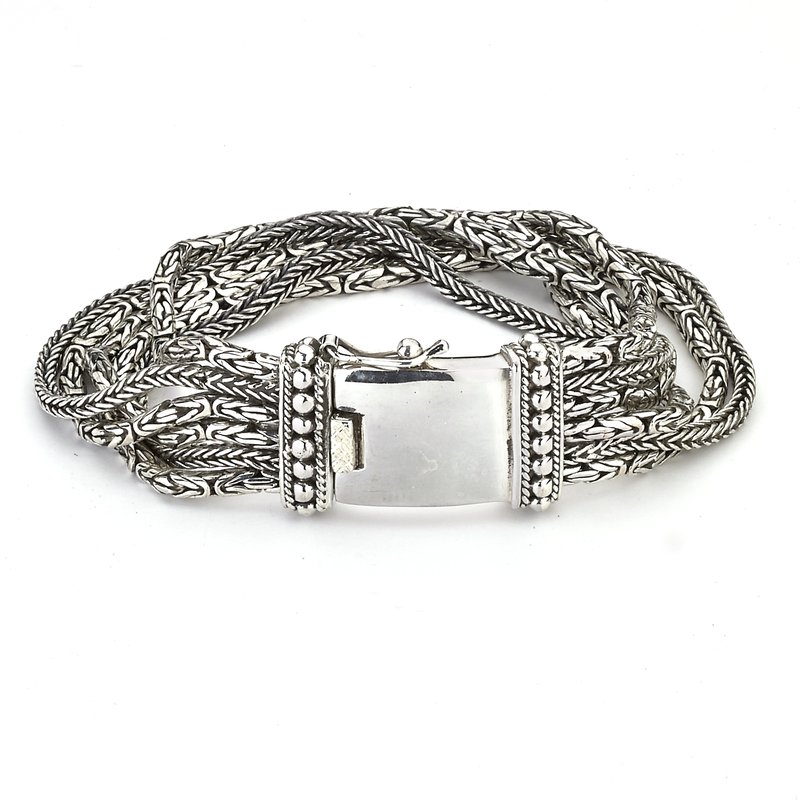 SILPADA 2024 Go Gorgeous 6 strand sterling bracelet