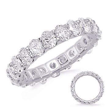 サルページ ウェディングシリーズ S. Kashi Bridal White Gold Matching Band EN7371-BWG - Govind