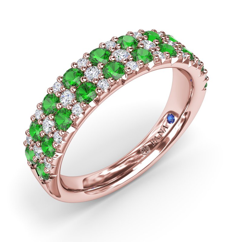 Sapphire Tennis/Line Bracelet - Round 10.89 Ct. - 14K White