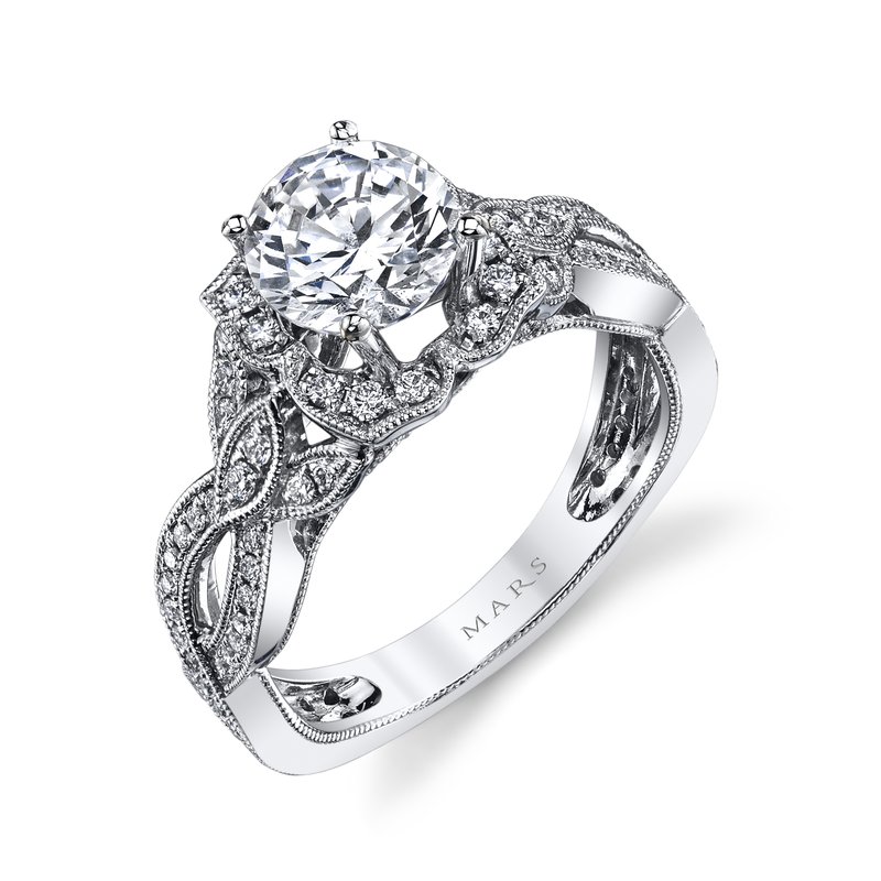 Engagement Ring 26592 - MARS Fine Jewelry