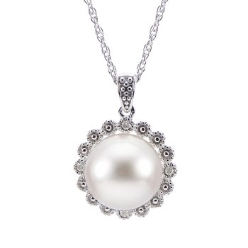 Imperial Pearl Sterling Silver Freshwater Pearl Necklace