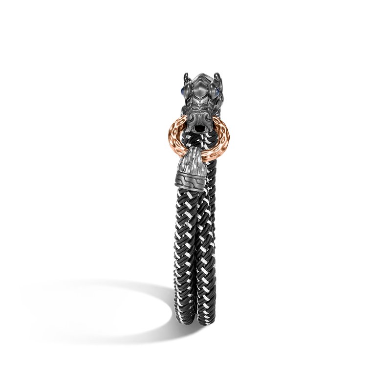 JOHN HARDY Legends Naga Wrap Bracelet In Blackened Silver