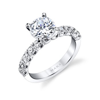 JEWEL Mars Fine Jewelry Engagement Ring 27148B - Walters Jewelry Inc.