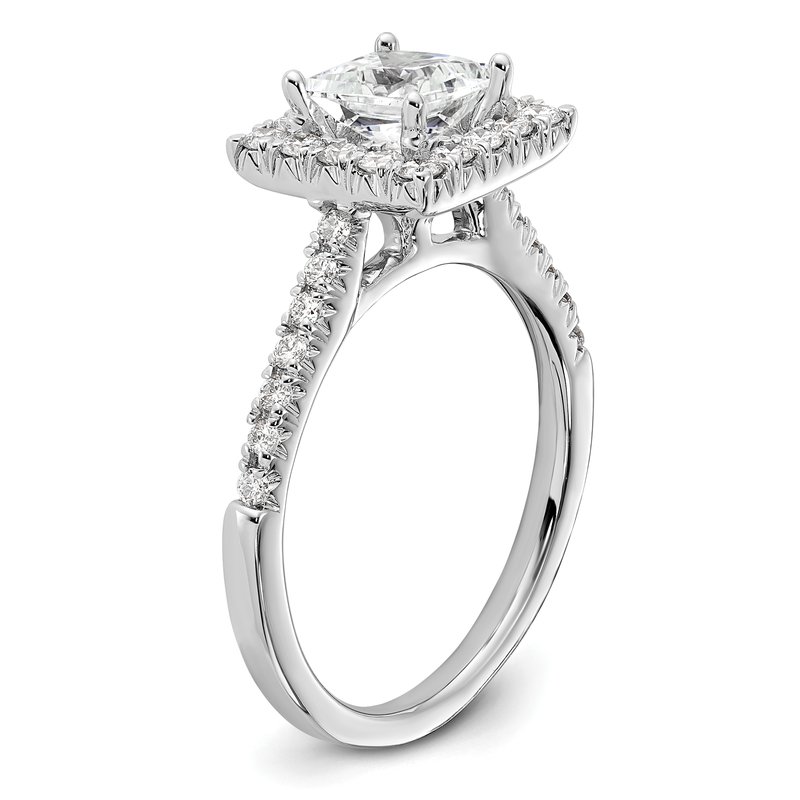 True Origin 1 carat Lab Grown Diamond Halo Engagement Ring True Origin 1 carat Lab Grown Diamond Halo Engagement Ring