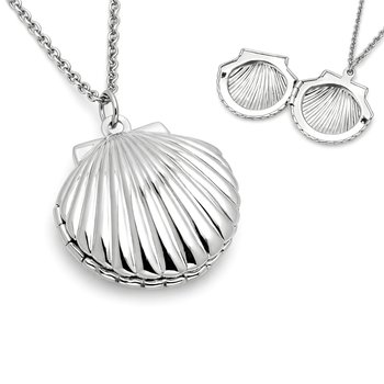 Sea Shell Locket Pendant Y397-L-204