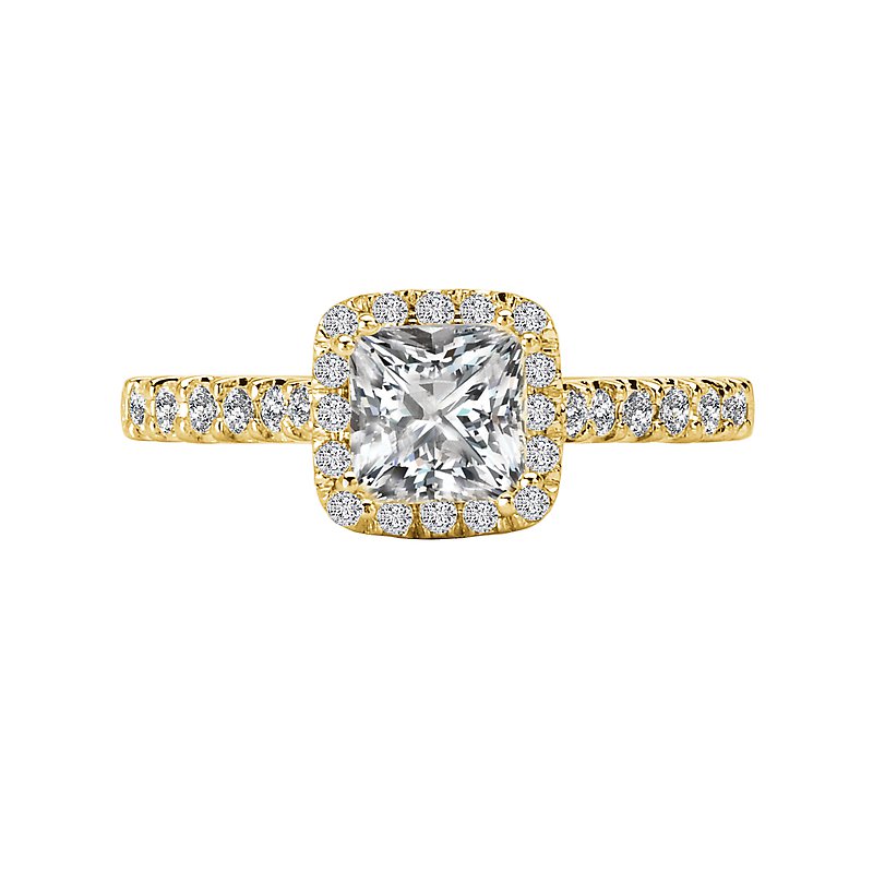 Romance Halo Semi-Mount Diamond Ring 117500-100Y - Robinson