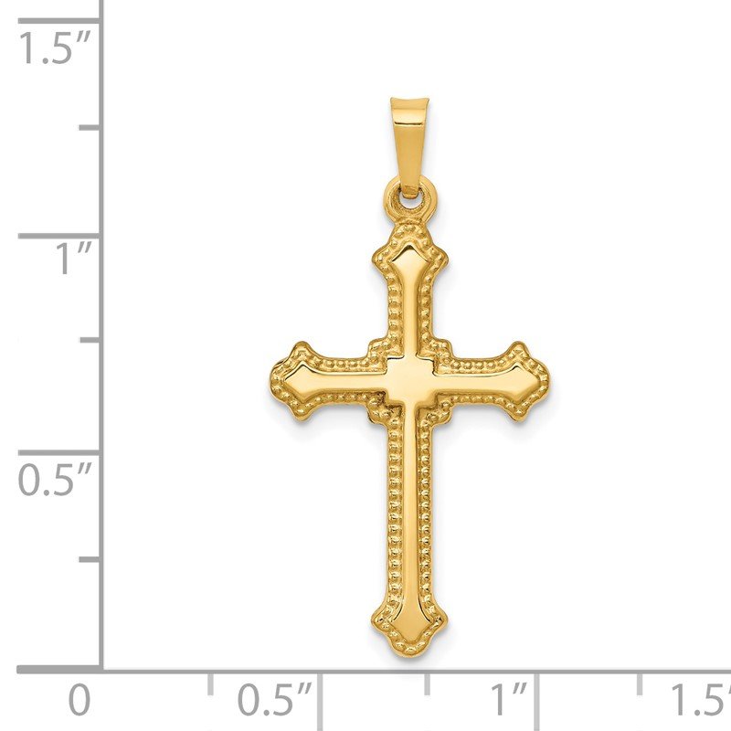 人気メーカー・ブランド Lis de Fleur Polished 14k Gold Quality Cross XR1596 Pendant カードファイト!! ヴァンガード