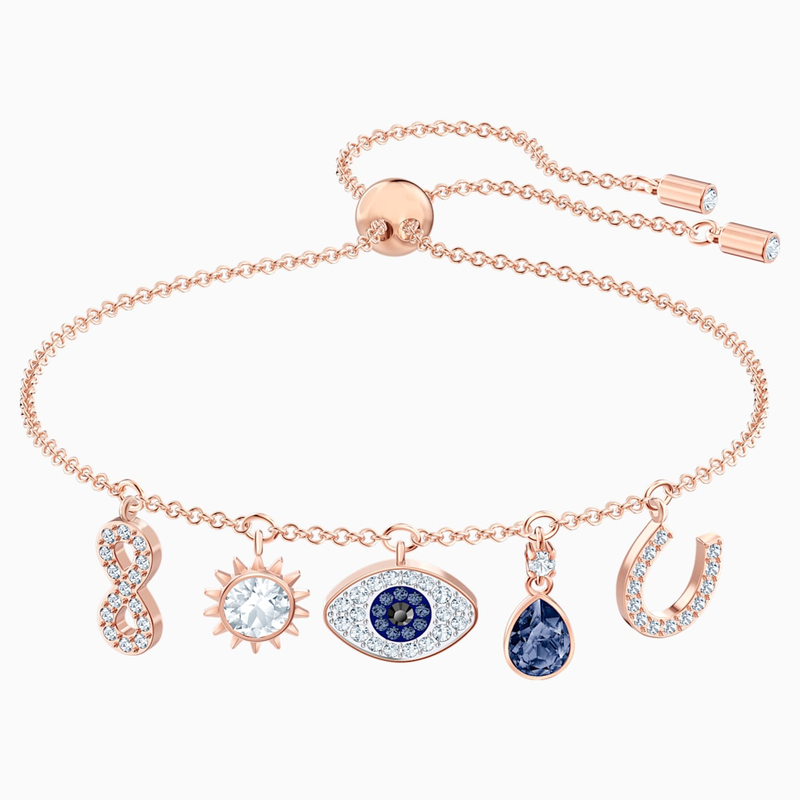 Evileye Luckycharm Bracelet (rosegold hot plated)