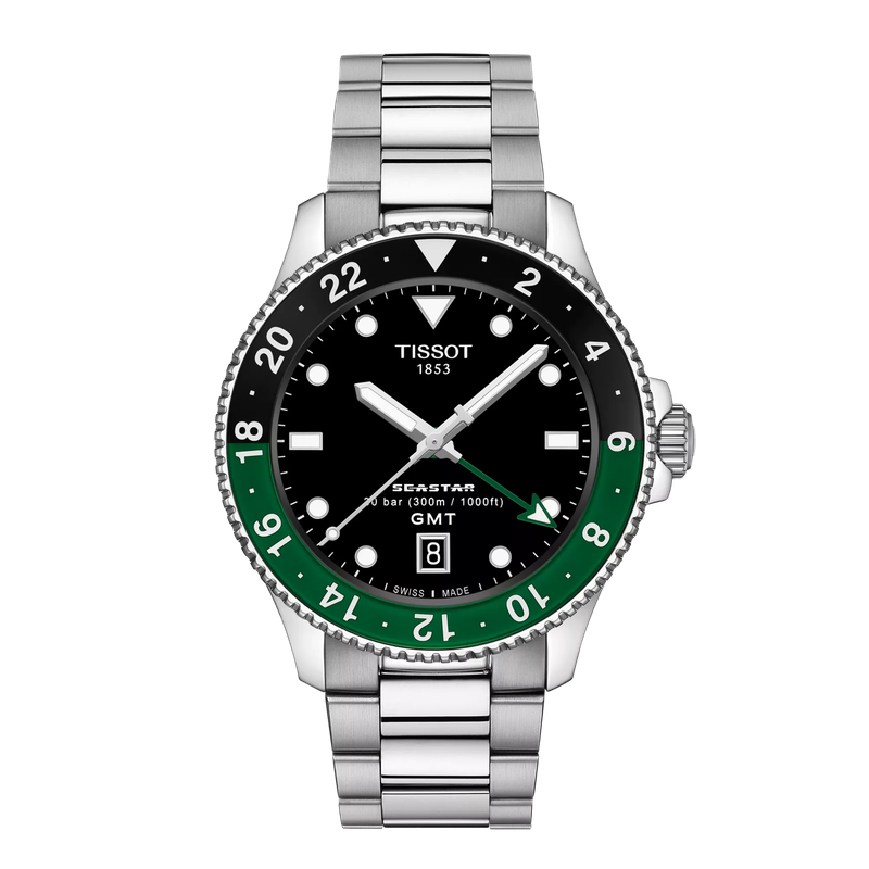 Tissot Seastar 1000 GMT 40mm T1208521105100 - Apex Jewelers
