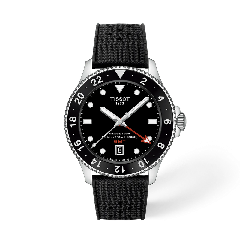 Tissot Seastar 1000 GMT 40mm T1208521705100 - Apex Jewelers