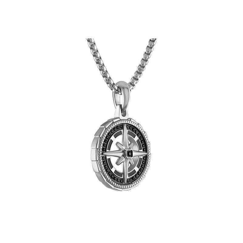 Bulova Bulova Stainless Steel Performance Jewelry Mens Necklace BVP1061