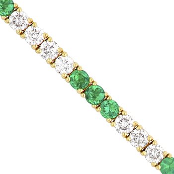 Midas Chain 5/8tcw Diamond Paper Clip Bracelet TM029449