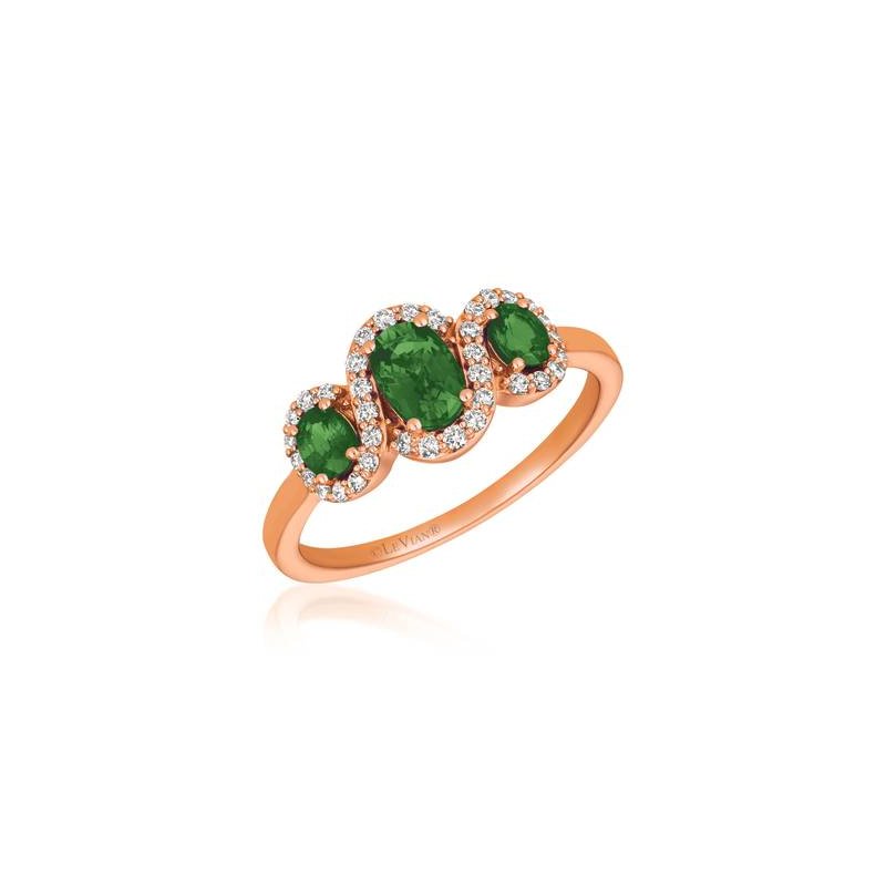 Le Vian 14K Strawberry Gold® Costa Smeralda Emeralds™ 5/8