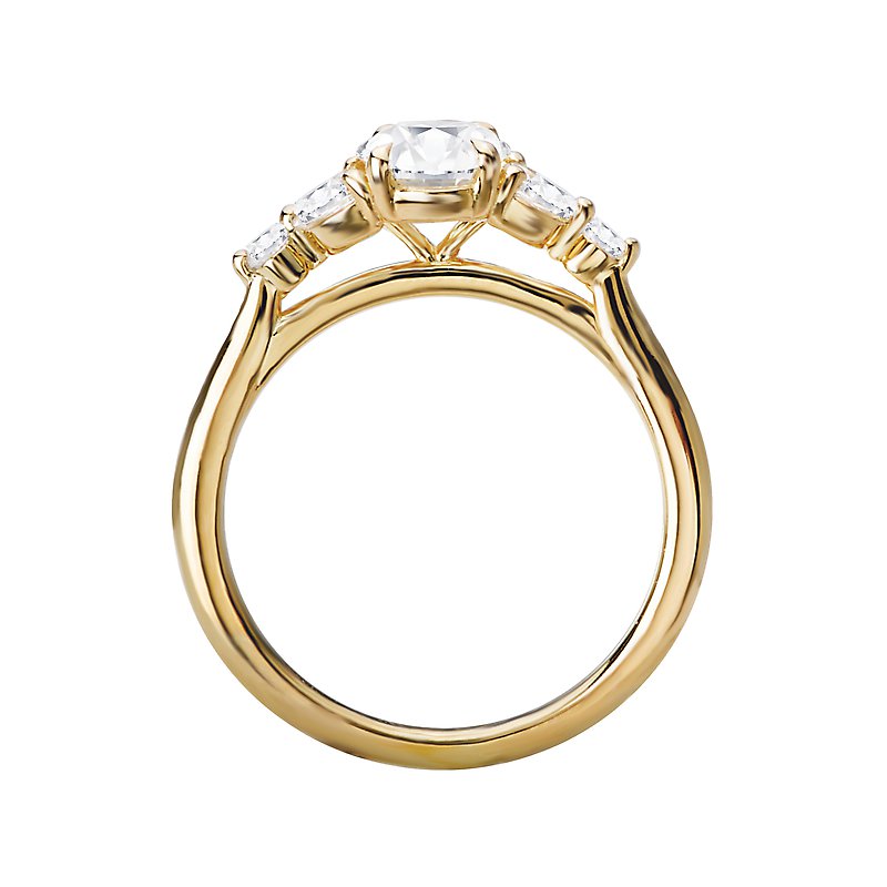 Romance Classic Semi-Mount Engagement Ring 160125-OV100Y Romance Classic Semi-Mount Engagement Ring 160125-OV100Y
