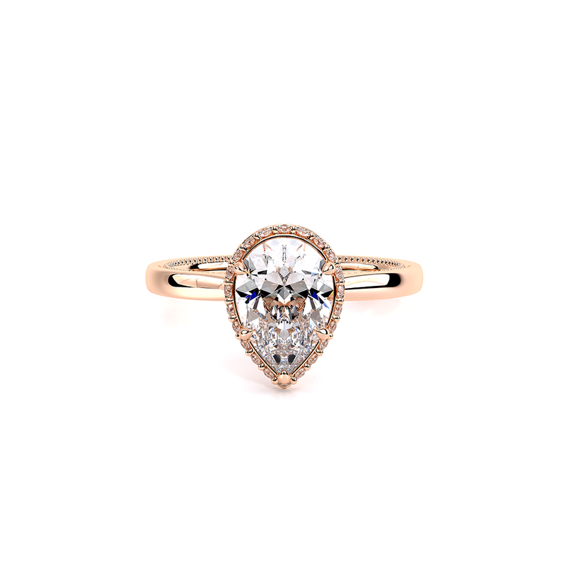Renaissance-Sol302-Xps-14k Rose Gold Pear