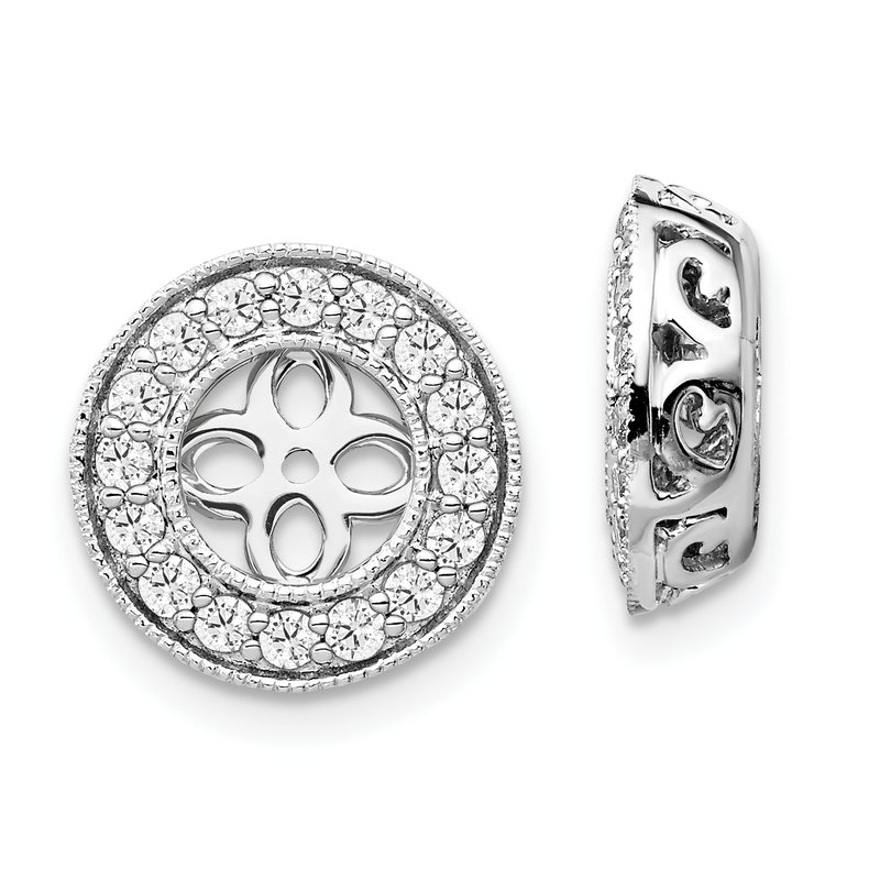 True Origin 14K White Gold 1/2 carat Lab Grown Diamond VS+ F+ for 5-5 ...