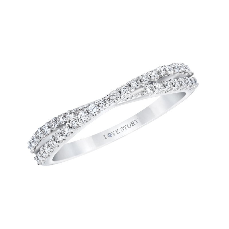 Wedding Band 472-21680 - Love Story Diamonds