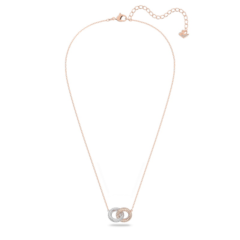 SWAROVSKI｜JEWERLY (Stone necklace (5414999)) Swarovski Stone Rose Gold Plated Necklace 5414999
