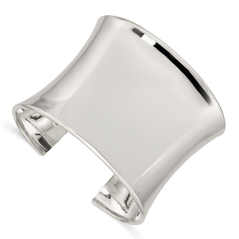 Sterling Silver 50mm Golf Bangle