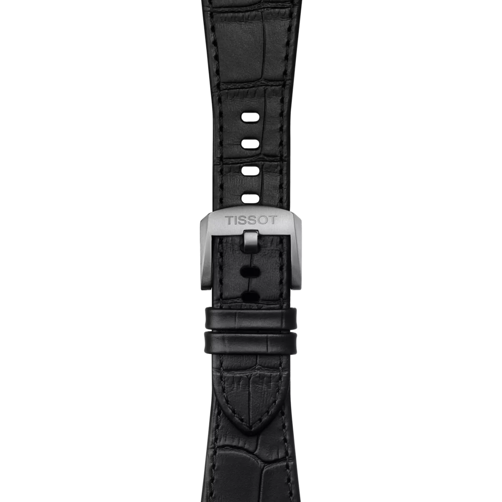 【純正皮ベルト付き】TISSOT PRX ブラック 40mm Tissot Official Black PRX 40mm Leather Strap T852047562 - Apex