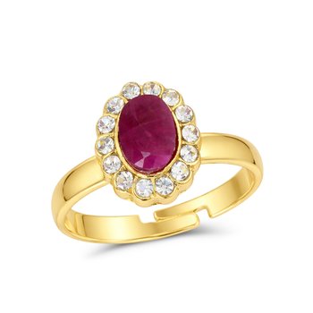 Adjustable Ruby Ring Z124-LN5121