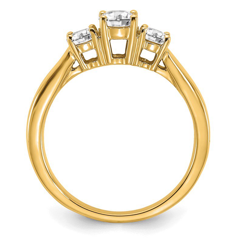 14k White Gold Lab Grown Diamond SI1/SI2, G H I, Petite Engagement Ring 14k White Gold Lab Grown Diamond SI1/SI2, G H I, Petite Engagement Ring