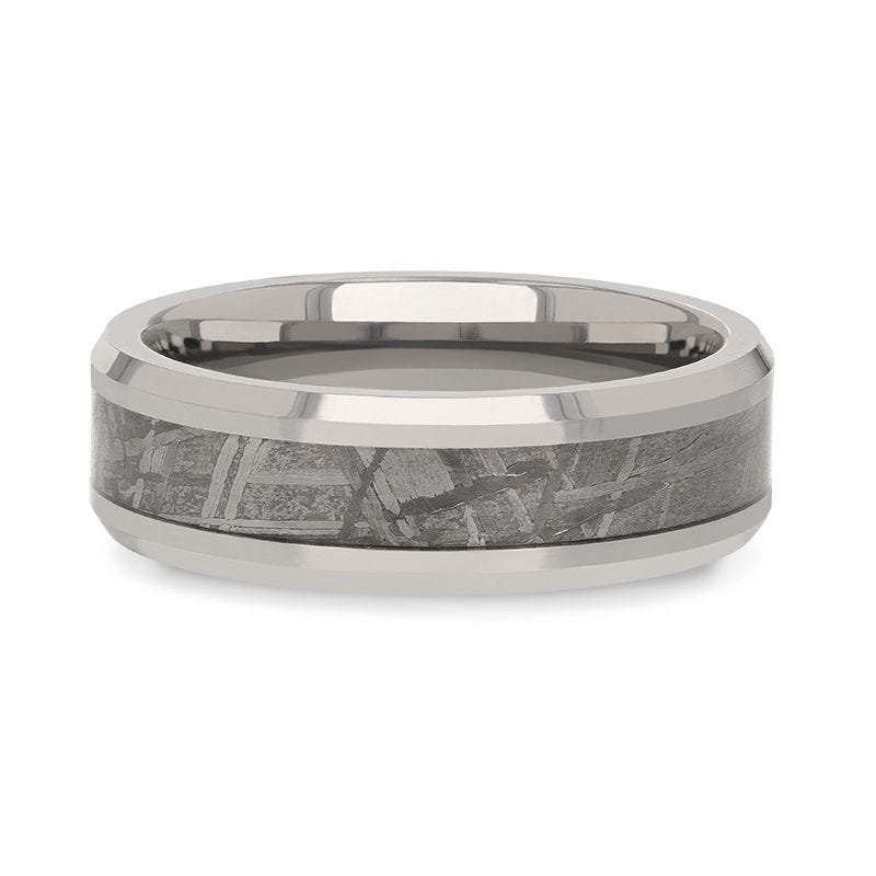 Thorsten CELESTIAL Tungsten Meteorite Inlay Wedding Band - 8mm Thorsten CELESTIAL Tungsten Meteorite Inlay Wedding Band - 8mm