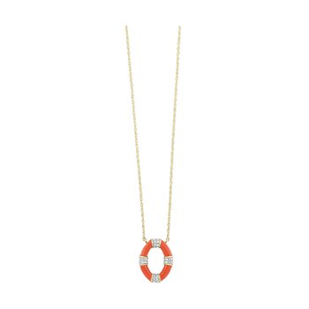 Gems One 10Kt Yellow Gold Diamond 1/10Ctw Pendant PD37773-1YSCX