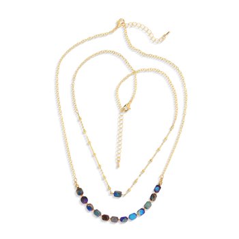 Layered Beaded Necklace Z124-LN5474