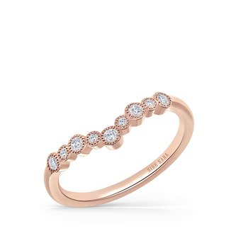 Kirk Kara Channel Set Baguette Emerald Diamond Engagement