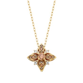 Desert Diamond Floral Pendant.24tw 6404NCD
