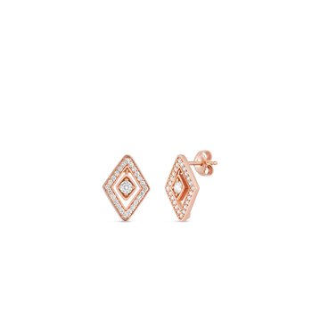 ピアス SWAROVSKI Swan black stud earrings 5684608 Swan stud earrings, Crystal pearl, Swan, Black, Rose gold
