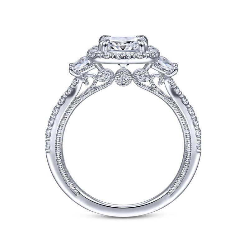 Bridal Bestsellers by Gabriel Vintage Inspired 14K White Gold