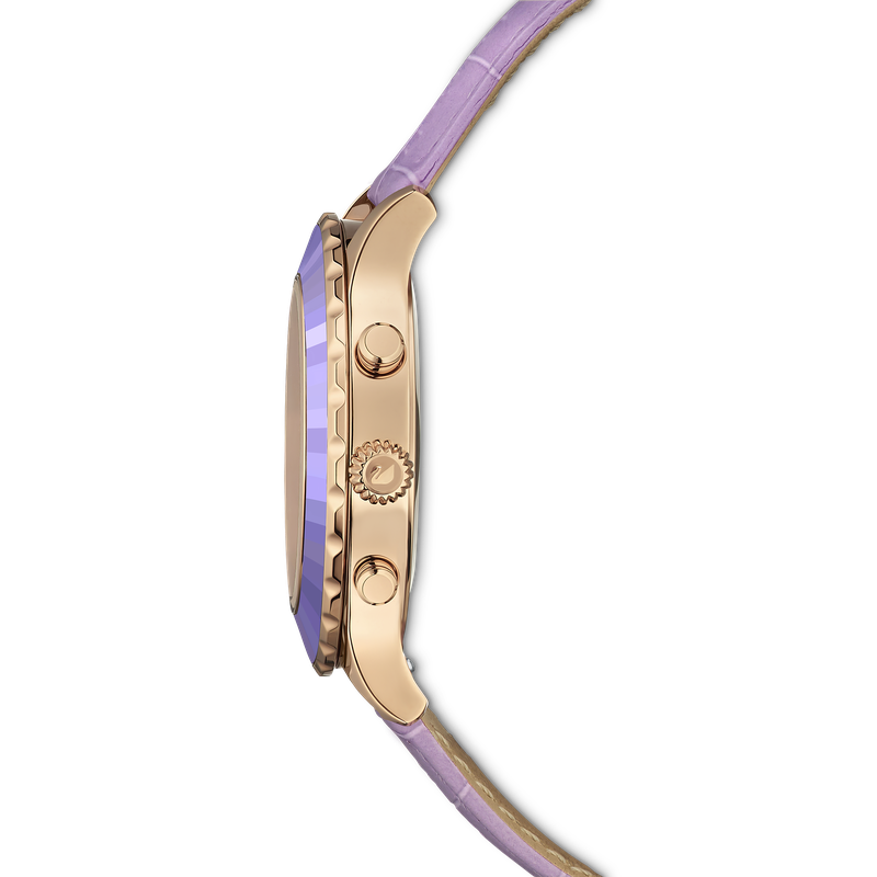 Swarovski Octea Lux Chrono watch, Swiss Made, Leather strap Swarovski Octea Lux Chrono watch, Swiss Made, Leather strap