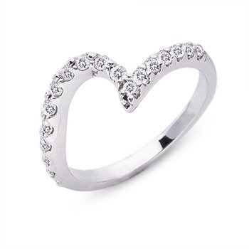 サルページ ウェディングシリーズ S. Kashi Bridal White Gold Matching Band EN7325-BWG