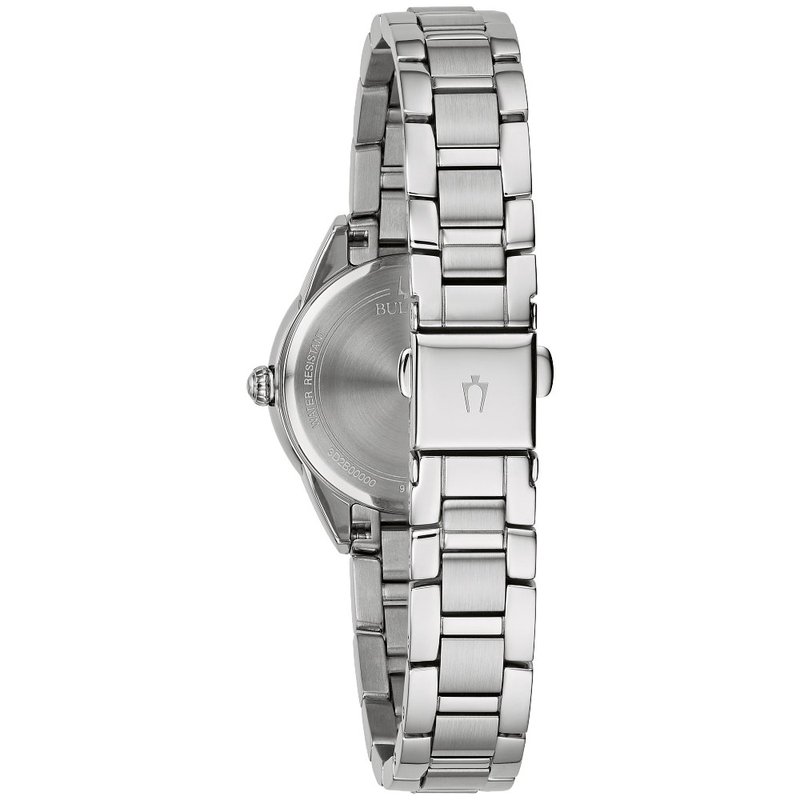 Bulova water resistant stainless steel best sale