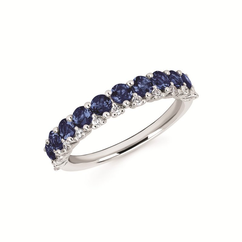 Ostbye 1 1/3 Tgw. Sapphire and Diamond Fashion Ring in 14K Ostbye 1 1/3 Tgw. Sapphire and Diamond Fashion Ring in 14K
