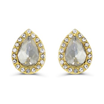 Vintage Teardrop Crystal Earrings Z124-LN5355_ER