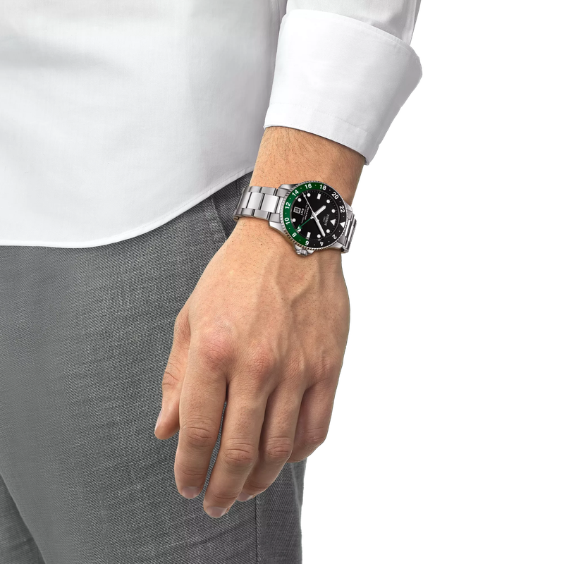 美品 フルセット TISSOT SEASTAR 1000 QUARTZ GMT 美品 フルセット TISSOT SEASTAR 1000 QUARTZ GMT - メルカリ