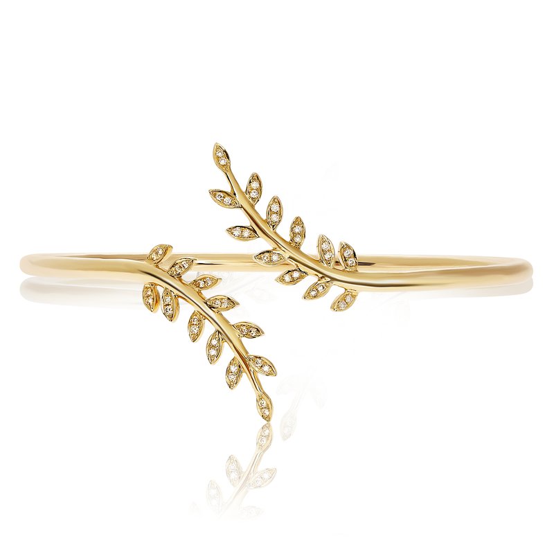 Roman Gold Leaf Bangle Roman Gold Leaf Bangle
